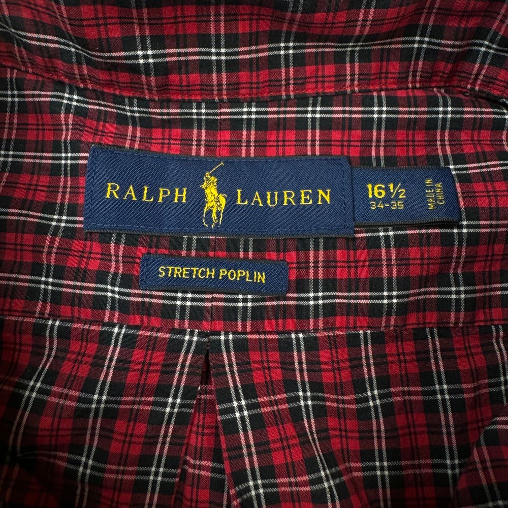 Ralph Lauren Shirt‎ Men's Size 16.5 Large Button front Long Sleeve - Picture 5 of 7